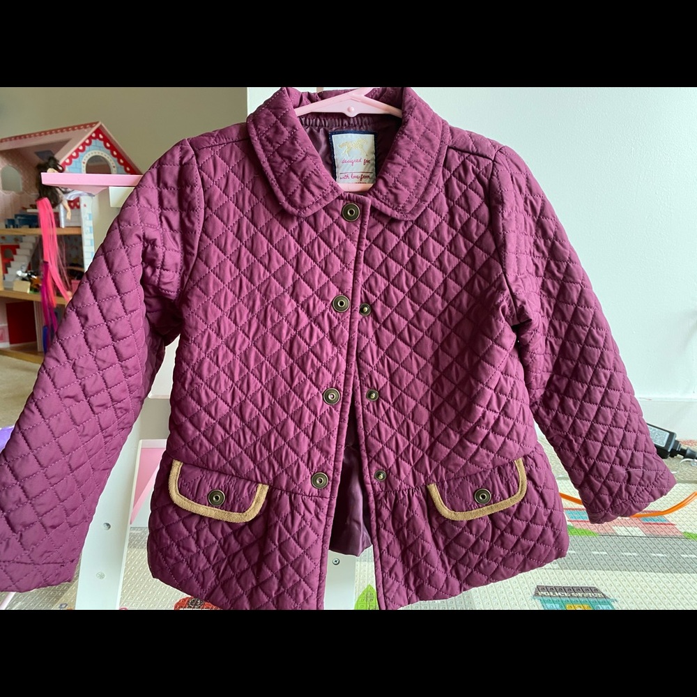 Gymboree quilted barn jacket.